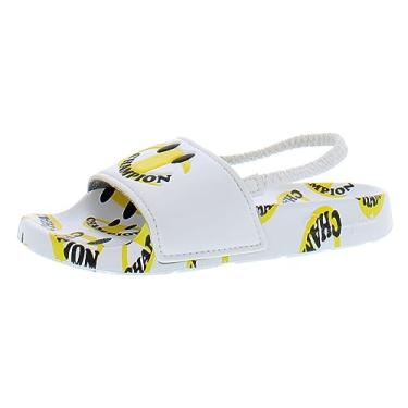 Imagem de Champion Ipo Smile (Toddler) White/Yellow 10 Toddler M