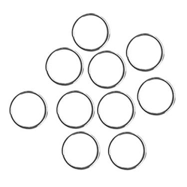 Imagem de Colaxi Chaveiro em aço Inoxidável Autônomo O Desportos Aquáticos Chaveiro para Barco Chaveiro Bulk Split Chaveiro Anéis, 22mm