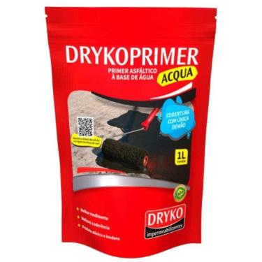 Imagem de Primer Asfáltico 1 Litro Base de Água Drycoprimer Acqua DRYKO
