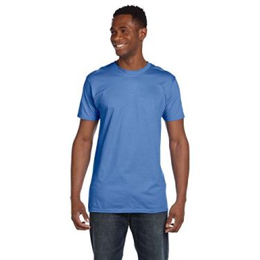 Imagem de Camiseta masculina Nano-T Hanes, Vintage Blue, Small