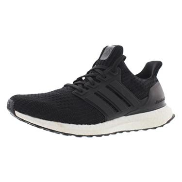 Imagem de adidas Ultraboost 4.0 DNA Tênis feminino tamanho 10, cor: preto/branco-preto, Preto/branco e preto, 40
