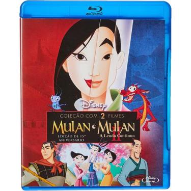 Imagem de Blu-Ray N - Colecao 2 Filmes Mulan - Disney