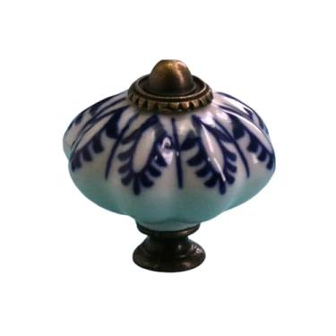 Imagem de Puxadores de cerâmica feitos à mão para móveis, cozinha, quarto, gaveta, armário, puxador, uma peça com parafuso, a016