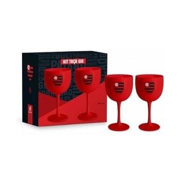 Imagem de Taça Gin C/ 2 Unidades do Flamengo - 580ml