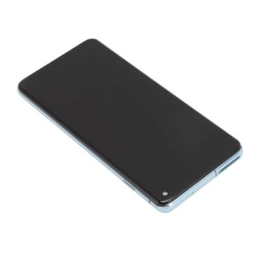 Imagem de Substituição da Tela de Toque do Display LCD, Montagem da Tela do Telefone Celular Posição Precisa do Furo Alta Sensibilidade 6,1 Polegadas para S10 G973W G9730 (Azul)