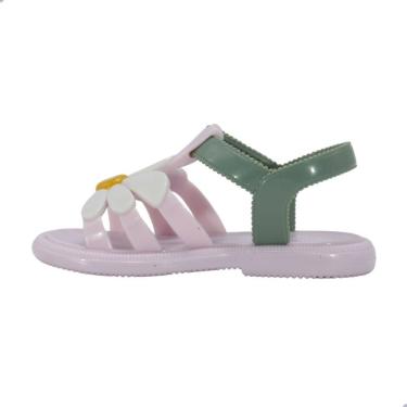 Imagem de Sandália Mini Melissa Hip Bloomy Infantil Rosa