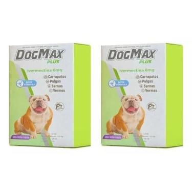 Imagem de DogMax Plus - Ação 4 em 1 - Remédio para pulgas, carrapatos, vermes e sarna 8 Comprimidos 30kg