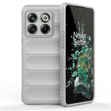 Imagem de Capa à prova de choque para OnePlus 12 11 10R 10T 11R ACE 2 Pro Nord CE 3 Lite N20 SE N30 2V 5G Capa traseira de silicone líquido para telefone, fumaça cinza, para OnePlus 10R