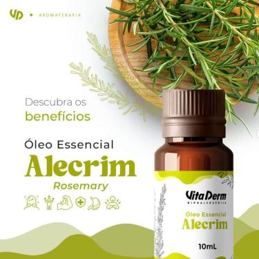 Imagem de Óleo Essencial Alecrim 10ml Vita Derm