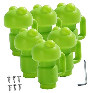 Imagem de 1 conjunto de trampolins recreativos, resistentes ao desgaste, tampas de trampolim, compartimento de trampolim, tampa de postes de rede de trampolim, protetor de haste de trampolim, tubo de aço, supri