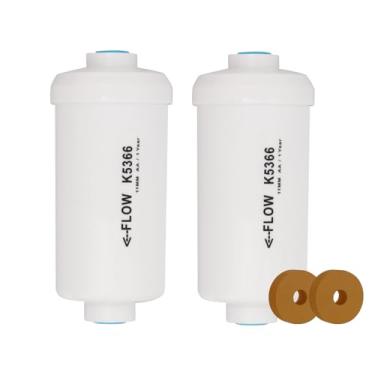 Imagem de BOKKRALL Filtros de flúor, substituição de filtro de água, compatível com elementos de filtro preto BB9-2, compatível com purificação de água de bancada de aço inoxidável Berkey Gravity Water System,