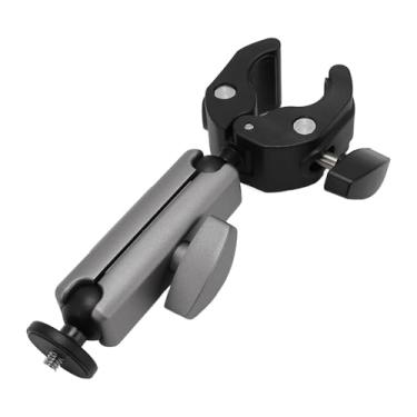 Imagem de Montagem do Guiador da Motocicleta da Bicicleta para a Câmera, Braçadeira de Montagem da Bicicleta da Câmera da Liga de Alumínio Rotação de 360 ​​graus para X4 X3 X2 Ace Pro Go 3s