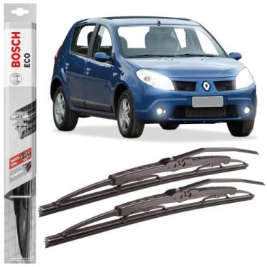 Imagem de Par Palheta Limpador Bosch Eco Para Sandero 2007 A 2014