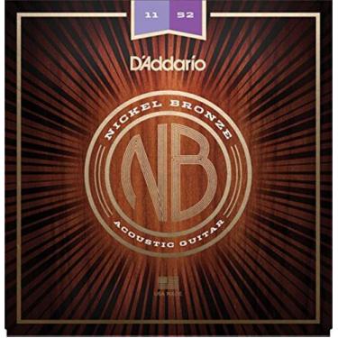 Imagem de Encordoamento Violão Aço D'addario Nickel Bronze 011 NB1152, 0.011 - 0