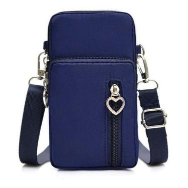 Imagem de Bolsa Feminina Transversal + Mão Impermeável Zíper - Unistar, Rose