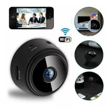 Imagem de Mini Camera A9 Wifi Veicular - Discreta e Eficiente com Visão Noturna 
