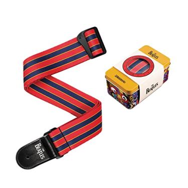 Imagem de D'Addario Accessories Pulseira para guitarra Beatles - - Alça para guitarra elétrica, alça de guitarra acústica, correia para guitarra elétrica acústica e alça para baixo - submarino amarelo 50º