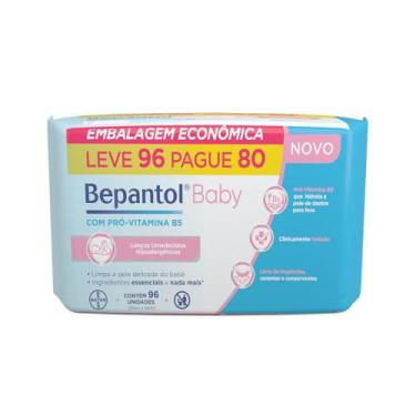 Imagem de Lenço umedecido bepantol baby 96 unidades