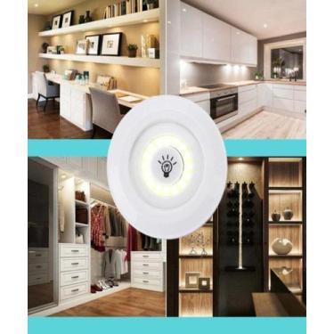Imagem de Kit 3 Lampadas Spot Led 5w Teto Luminaria Sem Fio Casa - Online