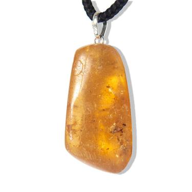 Imagem de Colar Ambar Natural Montagem Pino e Presilha Prata 950