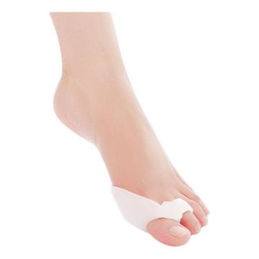 Imagem de Par De Protetor De Joanete Com Separador De Dedos - Topmixshop, Branco