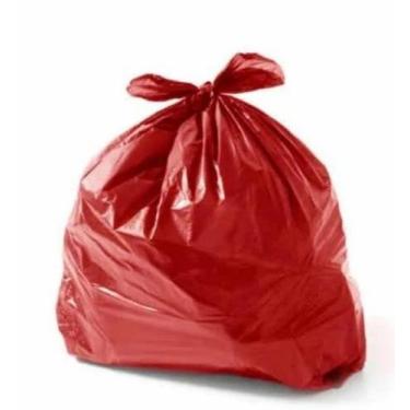 Imagem de Sacos para lixo de 100 litros com 50 unidades - PPP Comércio, Vermelho