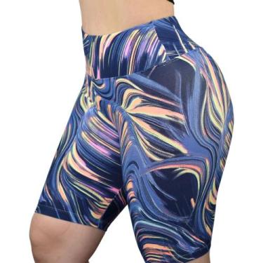 Imagem de Bermuda Longa Fitness Cos Largo R31 - Fanáticos Por Cintas, Colorido, 