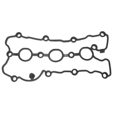 Imagem de INFINAUTO Junta da tampa da válvula, junta de vedação da válvula da cabeça do cilindro nº 06E103483G para A4 2005-2008 para A6 2005-2008 preta, junta da tampa do balancim 1 peça