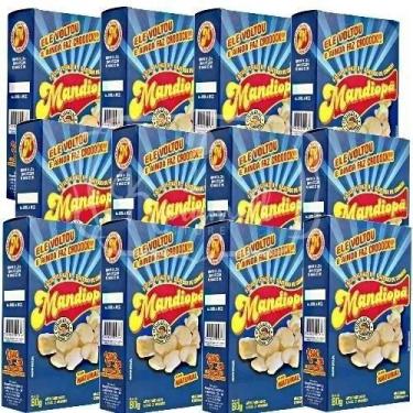 Imagem de Kit 12 Salgadinho Mandiopã Sabor Natural 80g Cada