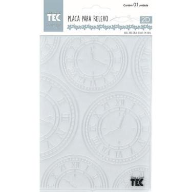 Imagem de Pl Relevo 2d Ppr013 127x177mm Relogio Vi Toke e Crie
