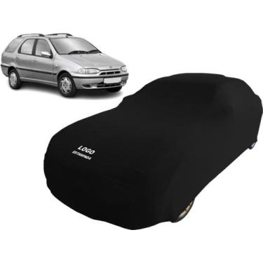 Imagem de Capa Tecido Helanca Carro Fiat Palio Weekend 2002 - Mz, Preta