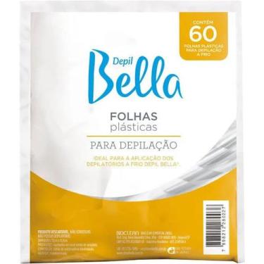 Imagem de Folhas Plásticas para Depilação Bellas C/60 - DEPIL BELLA