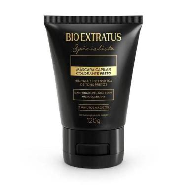 Imagem de Máscara Colorante Preto Bio Extratus HIdrata 120g
