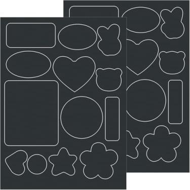 Imagem de Pndeyo 26 peças de remendos de jaqueta acolchoada, adesivo de reparo de nylon autoadesivo, fita adesiva impermeável em vários formatos para casacos, roupas, tendas, sacos de dormir, calças de esqui,