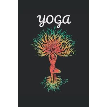 Imagem de My Yoga Journal: Yoga Diary for Records, Training, Yoga Exercises, Gratitude, Gift for Girlfriend, Colleague: 120 pages in pocket book format 15 records. Nice soft cover in yoga design