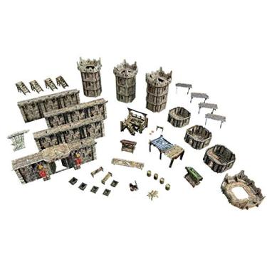 Imagem de Battle Systems - Modular Fantasy Scenery - Perfect for Roleplaying and Wargames - Multi Level Tabletop Terrain for 28mm Miniatures - Colour Printed Model Diorama - DnD Warhammer (Citadel)