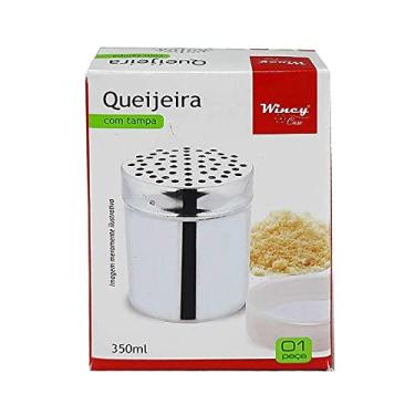 Imagem de QUEIJEIRA 350ML 7CM INOX COM TAMPA PLASTICA