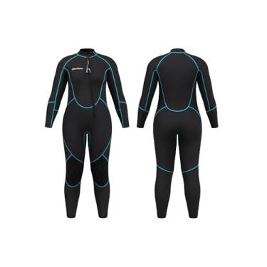 Imagem de Seaskin Roupa de mergulho plus size feminina 3 mm