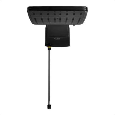 Imagem de Ducha Chuveiro Hydra Quadratta Max Eletrônico Preta 110V