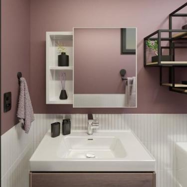 Imagem de Armário Plástico com Nicho 54x46x10 Cm - Astra