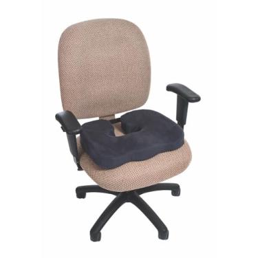 Imagem de Essential Medical Supply A almofada da Essential Medical Supply – o único suporte confortável moldado em contorno 3 em 1, cóccix cóccix e almofada de donut para cadeiras de rodas, carro, escritório e