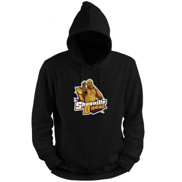 Imagem de Blusa Moletom Capuz Basquete Shaquille Oneal LAL Basketball