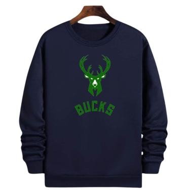 Imagem de Blusa Moletom Gola Basquete Bucks Giannis Basketball