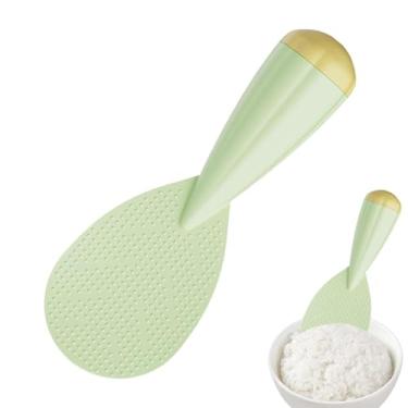Imagem de Arroz em pé Paddle, Rice Spoon Paddle | Conela de arroz em copo Paddle - Utensílios de cozinha domésticos, gadgets de cozinha antiaderentes, fáceis de limpar