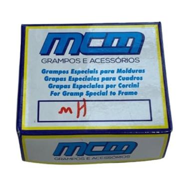 Imagem de Grampo para madeira quadros molduras HW 15mm MCM 2000 unidades        