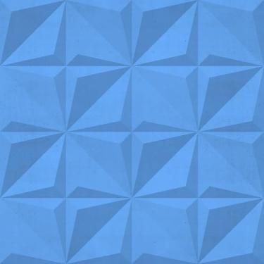 Imagem de Papel De Parede Adesivo Lavável Efeito Gesso Azul 5m