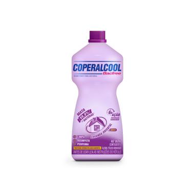 Imagem de ALCOOL ETÍLICO LIQUIDO P/ LIMPEZA 46 INPM COPERALCOOL BACFREE LAVANDA ORIENTAL 1L