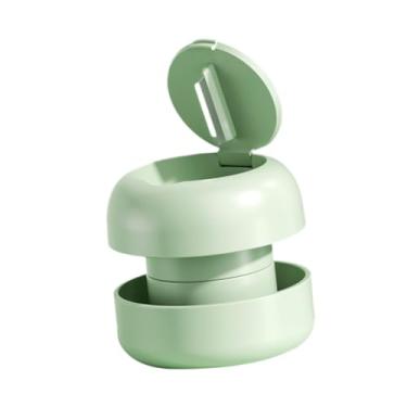 Imagem de predolo Brusher Cutter Cutter Grinder Splitter Splitter aço inoxidável Lâmina ótima para esconder a medicação em guloseimas divisor de comprimidos de caixa, Verde