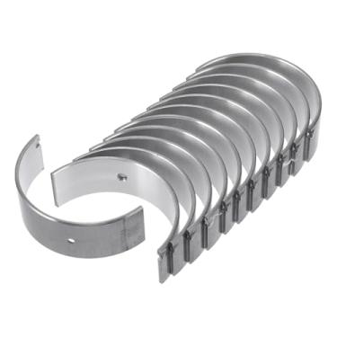 Imagem de A ABSOPRO Conjunto de rolamentos de biela Nº 1304166030 para Toyota Land Cruiser FZJ 1992-2009 Kit de rolamento de haste de motor metal prateado 12 peças