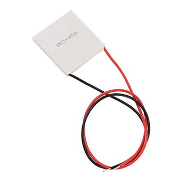 Imagem de Comprimidos de Refrigeração Semicondutores, 12V 6A Aquecedor de Calor Térmico de Resfriador de Resfriamento Peltier Módulo 40x40mm